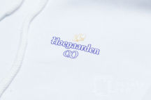 Белые толстовки с логотипом «Hoegaarden»